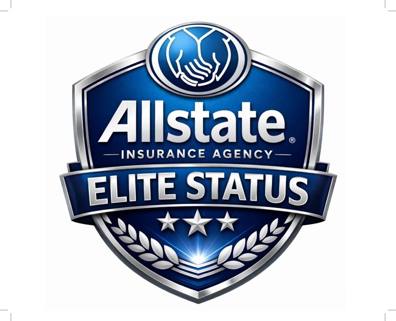 Allstate Insurance Agency Elite Status award badge
