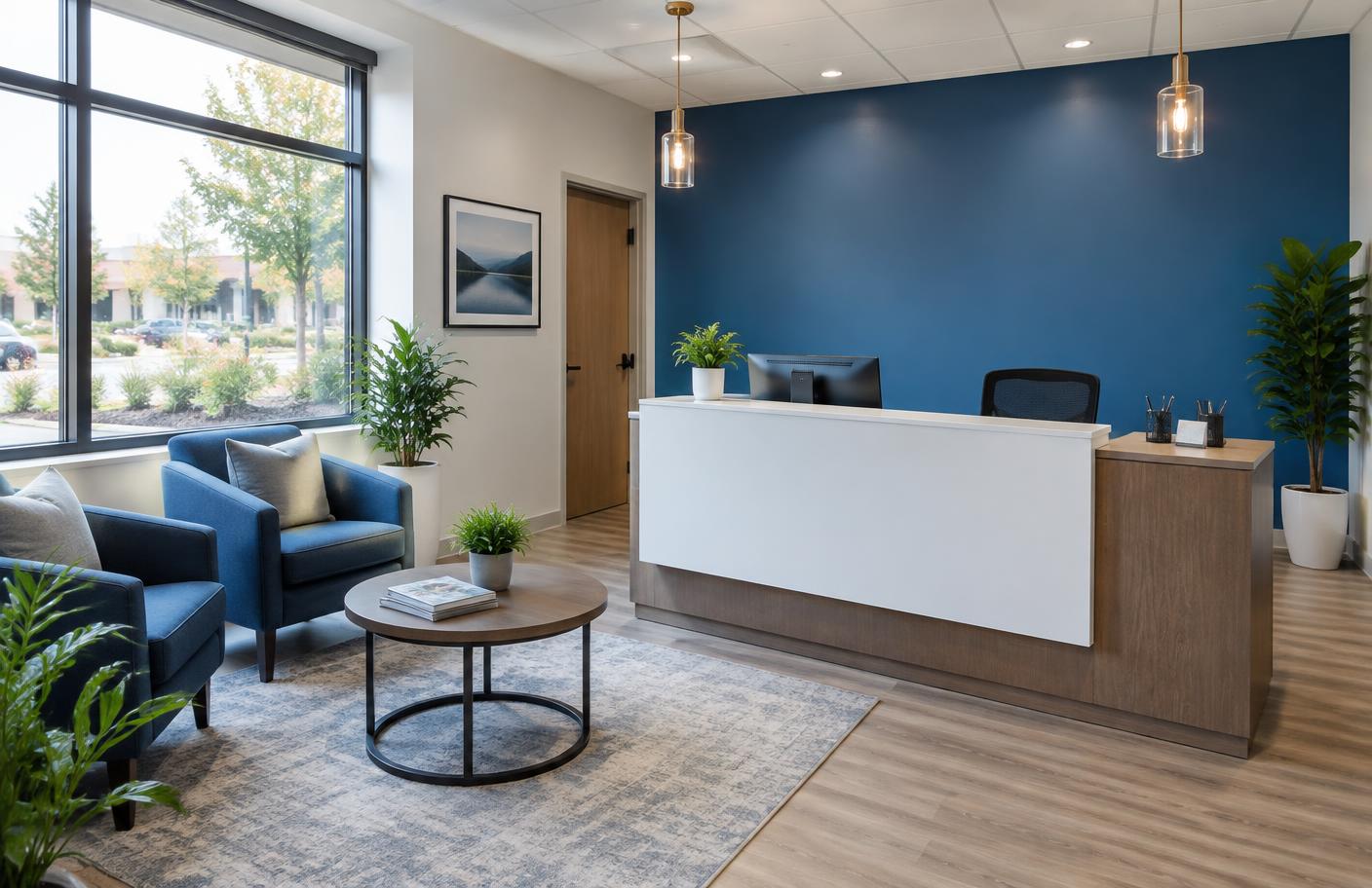 Inside the Keith Majors Allstate agency office in Flagstaff